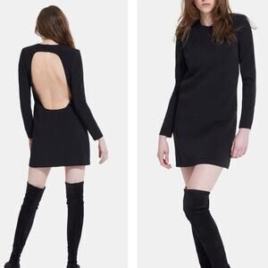 The Kooples Black Mini Dress NWT Size Small Tailored Fit